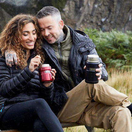 Thermos Stainless Steel King Food Flask 0.71ltr - Blue at Napev GH