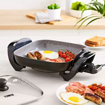 Tower Electric Frypan Grey at Napev GH