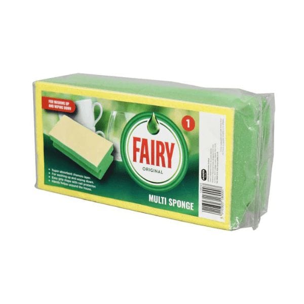 Fairy Multi Sponge With Chamois Layer | Napev