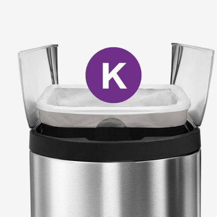 Simplehuman 45L Butterfly Pedal Bin