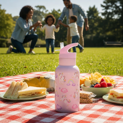 Viners Believe Water Bottle Flip Straw 350ml at Napev GH
