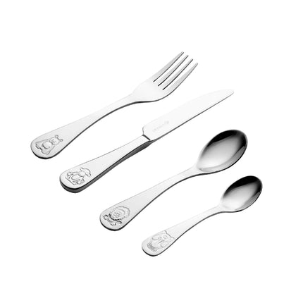 Viners Jungle 4 Piece Childs Cutlery Set at Napev GH
