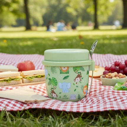 Viners Jungle Food Flask With Spoon 300ml at Napev GH