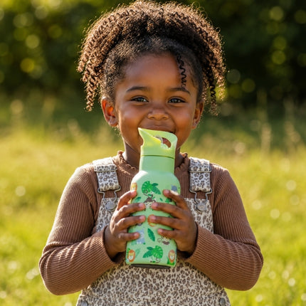 Viners Jungle Water Bottle Flip Straw 350ml at Napev GH