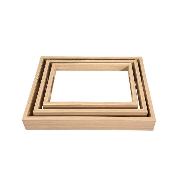 Weave Base Trays Set Of 3 at Napev GH