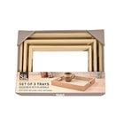 Weave Base Trays Set Of 3 at Napev GH