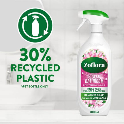 Zoflora Power Bathroom Cleaner Caribbean Grapefruit & Lime 800ml at Napev GH
