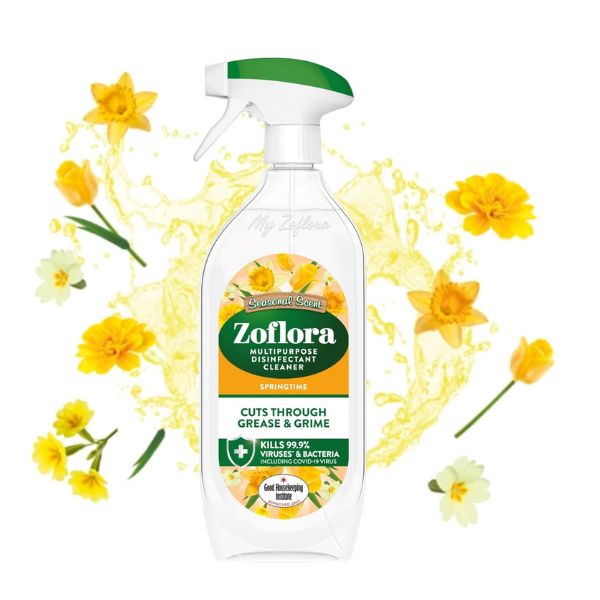 Zoflora Springtime Multipurpose Disinfectant Spray 800ml at Napev GH