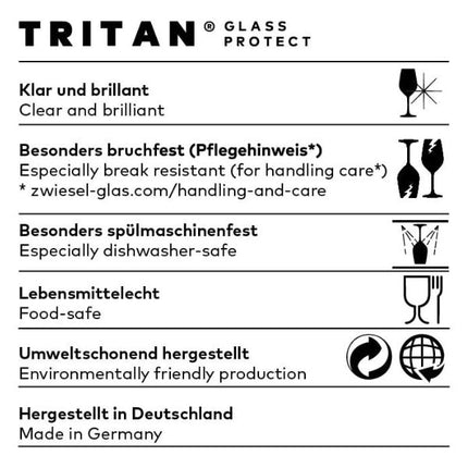 Zwiesel Glas Wine Glass Velvety & Lush Vivid Senses 710ml | Pack Of 2 at Napev GH