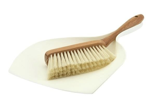Apollo Bamboo Handle Brushware- Dustpan & Brush Big