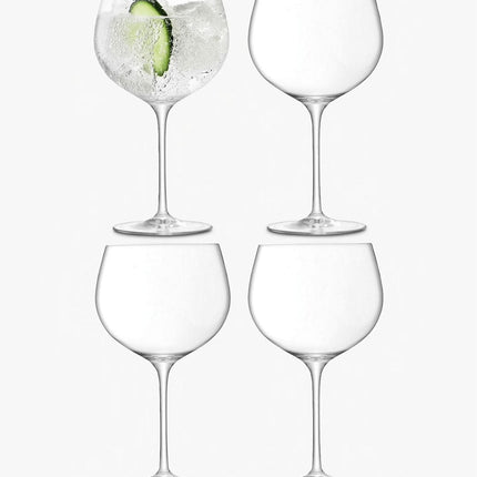 Glass Collection GIN TONIC Glasses | Pack of 4