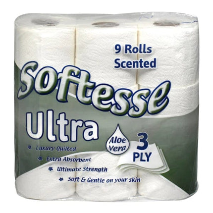 Softesse Ultra Toilet Roll | Pack of 9 | Napev