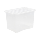 Wham Crystal Clear Box & Lid 80L | Genaral Storage | Napev