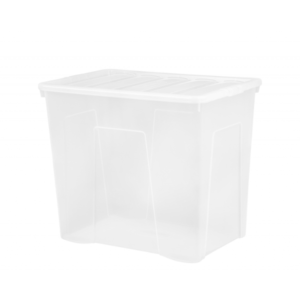 Wham Crystal Clear Box & Lid 160L | General StorageWham Crystal Clear Box & Lid 160L | General Storage