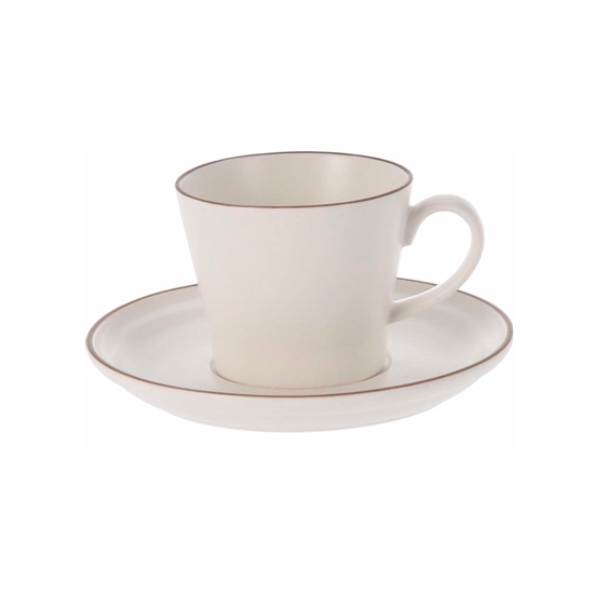 Siaki Collection Cup & Saucer 200ml | Pack of 6 | nAPEV