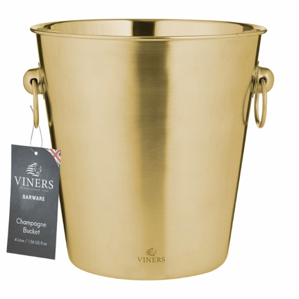 Viners Barware Champagne Bucket 4L - Gold | Napev