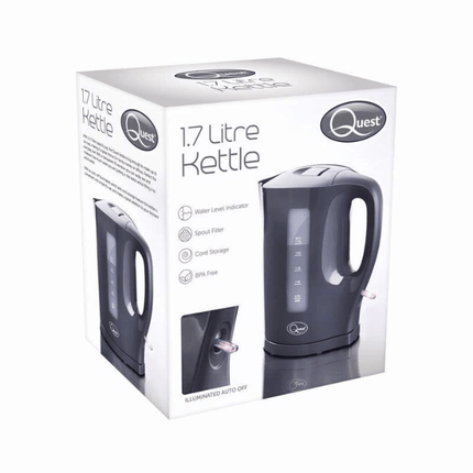 Quest 1.7L Kettle 35219 - Grey | Napev
