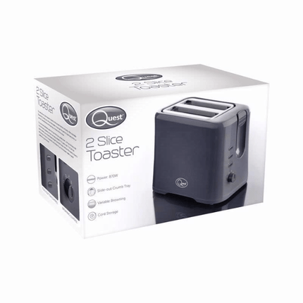 Quest 2 Slice Toaster 34889 - Grey | Napev
