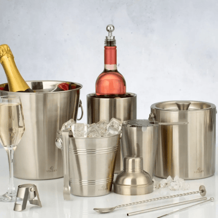 Viners Barware Silver Cocktail Shaker 500ml | Napev
