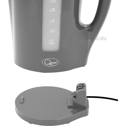 Quest 1.7L Kettle 35219 - Grey | Napev