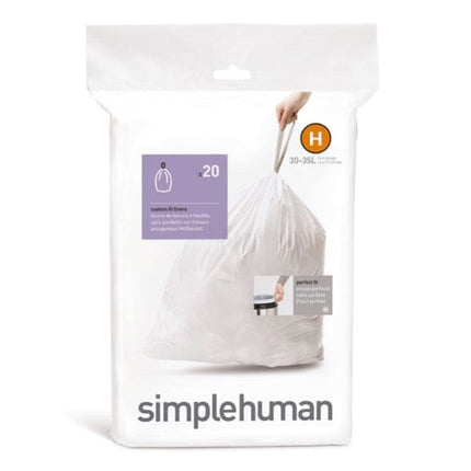 Reload to view Simplehuman custom fit liners- Code H