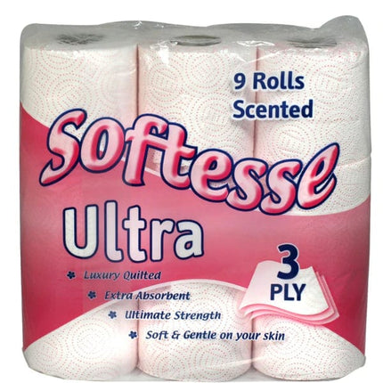 Softesse Ultra Toilet Roll | Pack of 9 | Napev