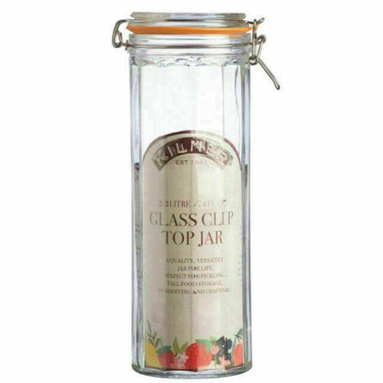 Kilner Facetted clip top Jar | napev