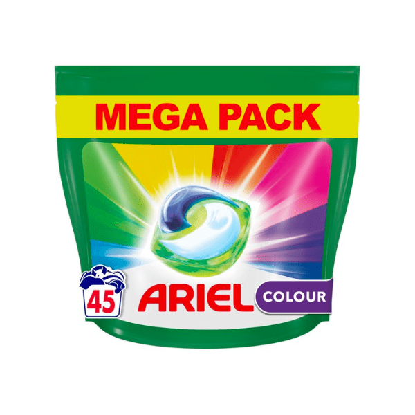 Ariel Colour All In 1 Pod Capsules | Pack of 45 | Napev