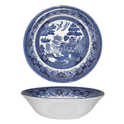 Reload to view Blue willow Scollop Bowl 22cm | napev