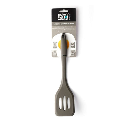 Taylors Eye Witness Silicone Slotted Turner - Grey